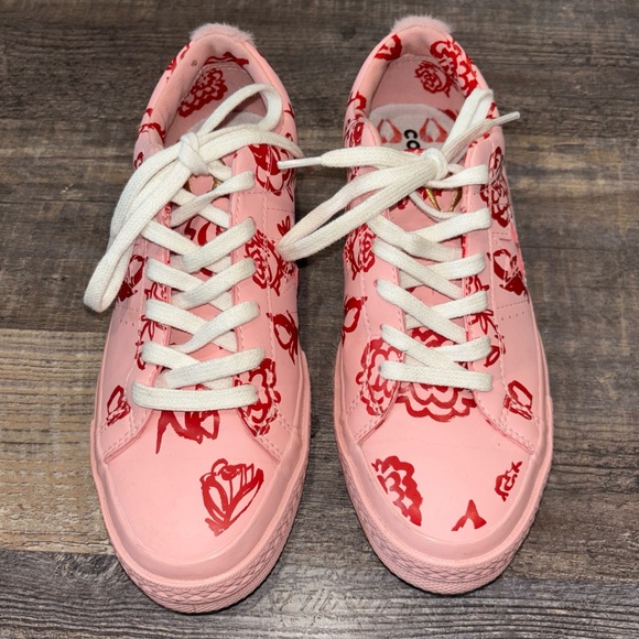 Converse x Shrimps One Star Ox sneakers Size 7 Powder Pink - Picture 2 of 7